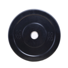 Weight Lifting Black PU Plate Barbell Weight Plate
